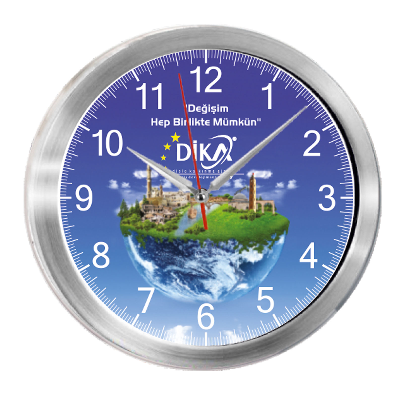 Metal Duvar Saati, Metal Kasa – 5015 2