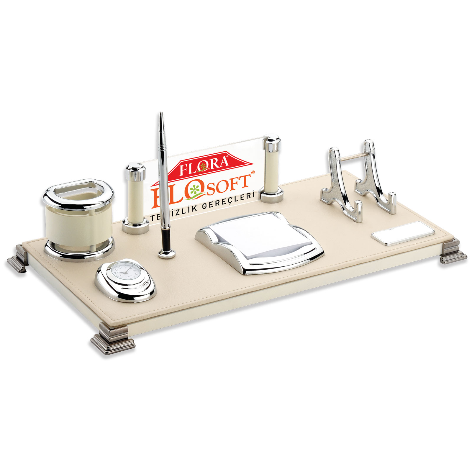 Deri Masa Üstü Set – Lefkoşa