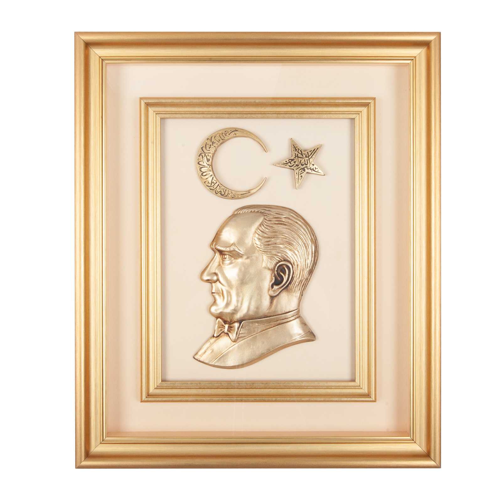 Tablo 50×60 cm, Atatürk Kabartmalı – Öncü