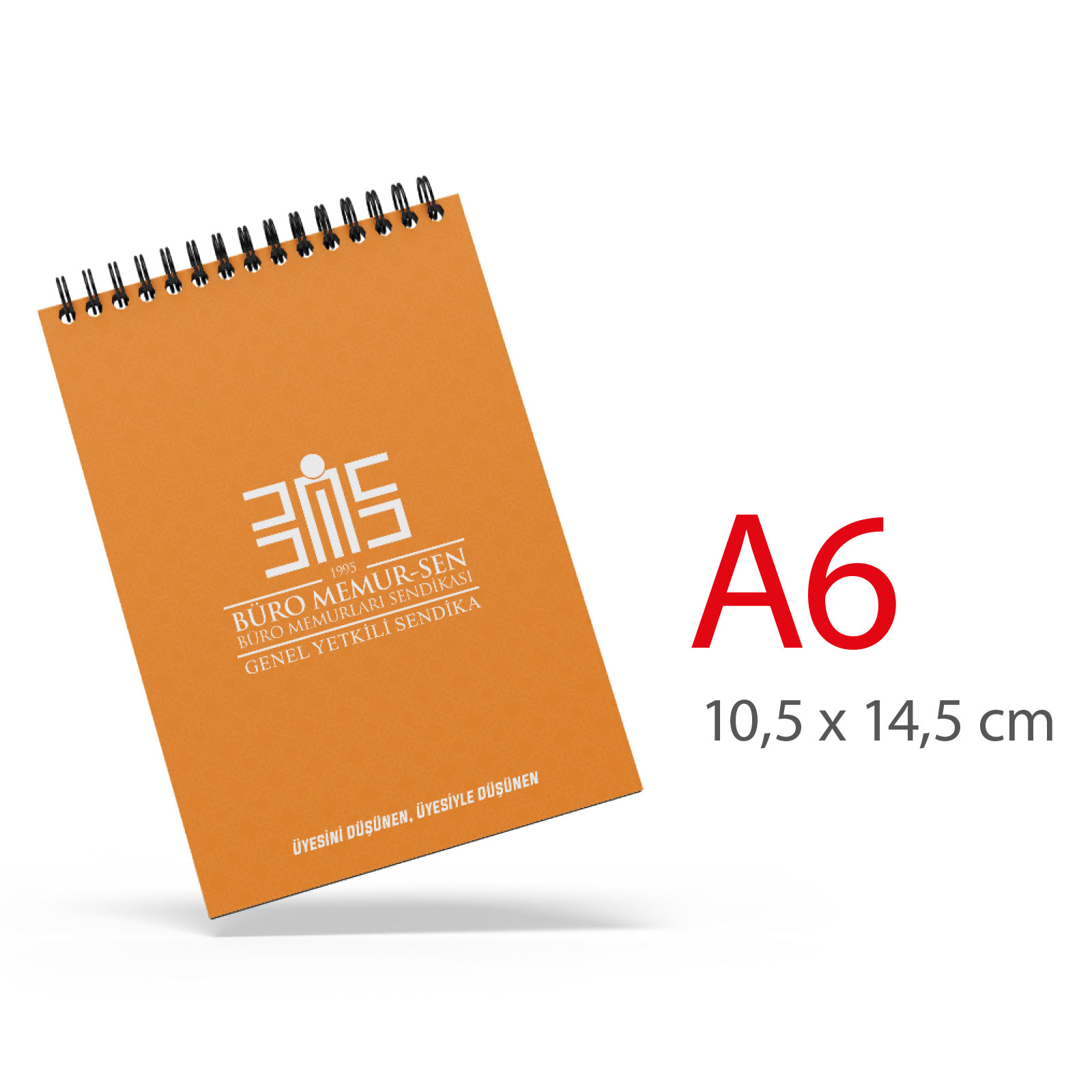 Karton Bloknot, Spiralli, Kapaklı – ALA-31