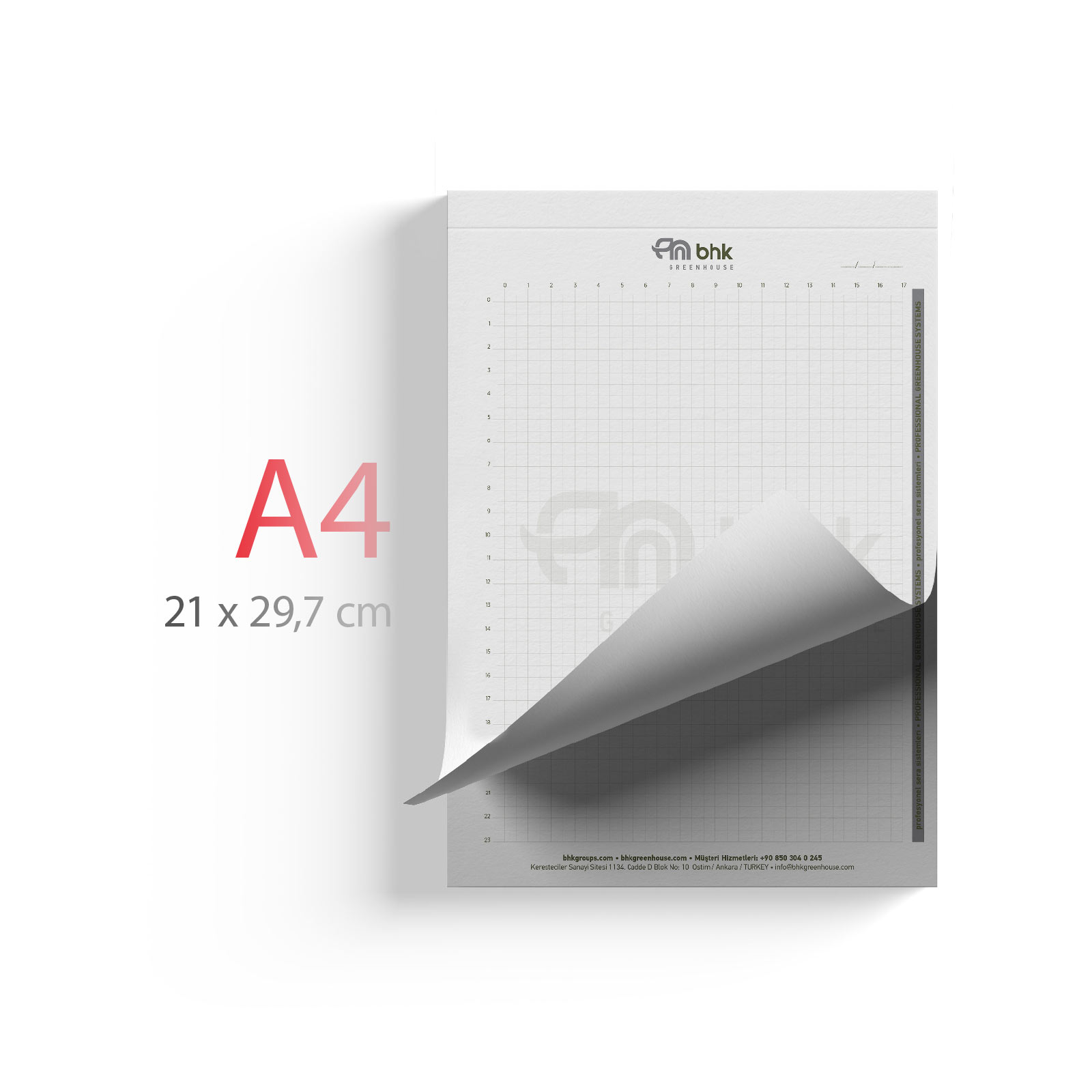 Bloknot, Tutkallı – ALA-50