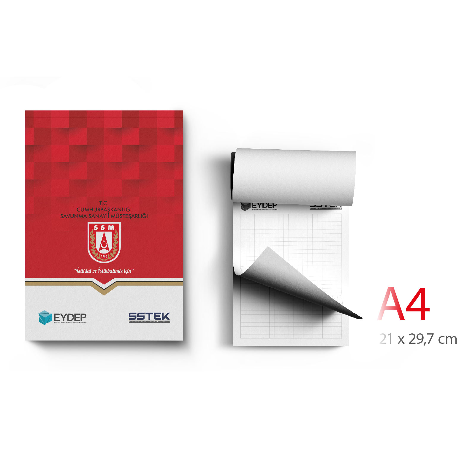 Bloknot, Kapak Geçmeli – ALA-52